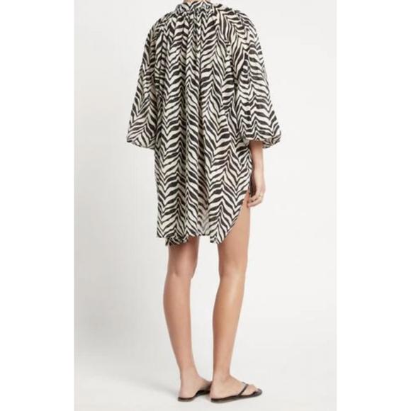 NEW FAITHFULL THE BRAND lucita smock dress in ayu print - Picture 2 of 3